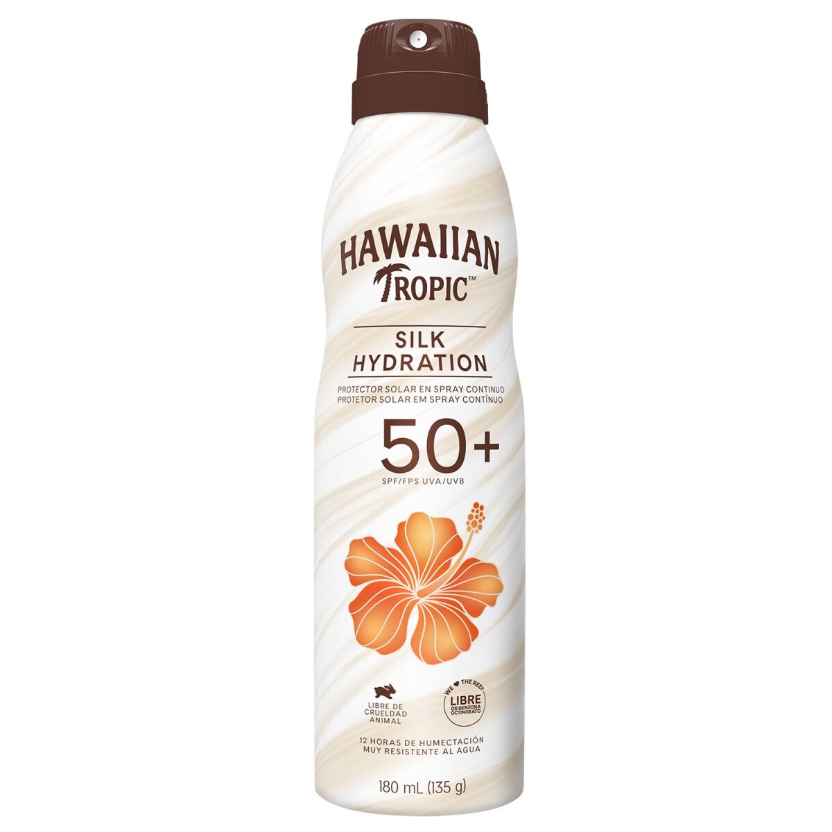 Protector Solar Hawaiian Tropic - Silk Hydration spray FPS50+ 180 ml 