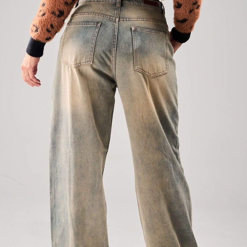 Jean Wide Leg Slowly Oxido