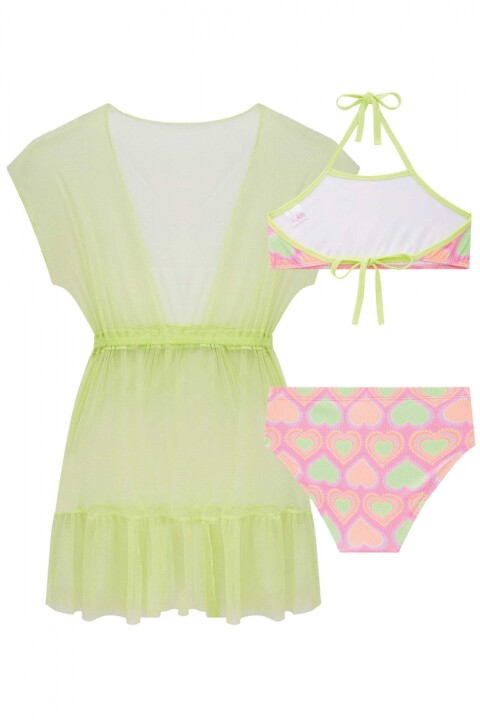 Traje De Baño En Dos Piezas + Salida De Baño Traje De Baño En Dos Piezas + Salida De Baño