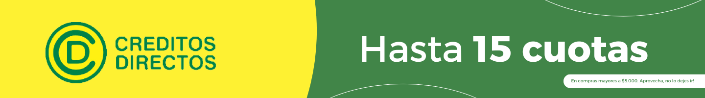 Imperdible, hasta 18 cuotas con Créditos Directos!