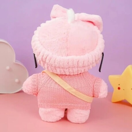 Peluche Patito Lalafanfan Pato con Ropa Varios Modelos 001