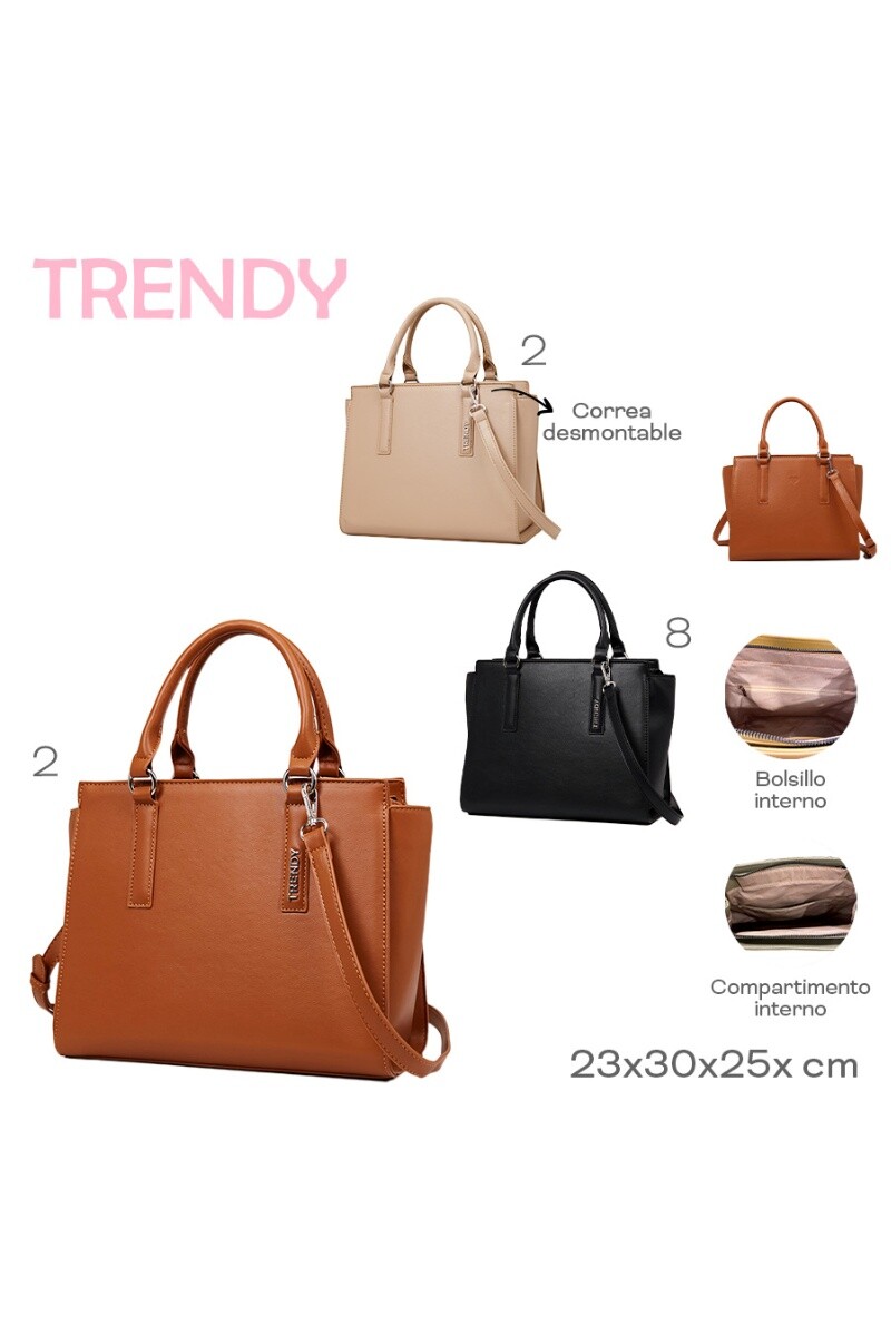 Cartera Trendy Negro