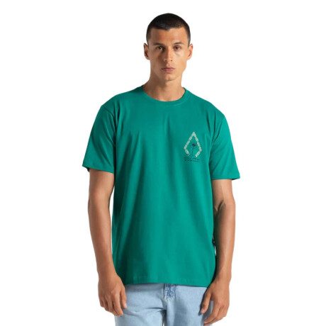 Remera Volcom Perseverance Verde
