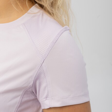 Remera Menpi Alta Calidad Running Dama Lila S/C