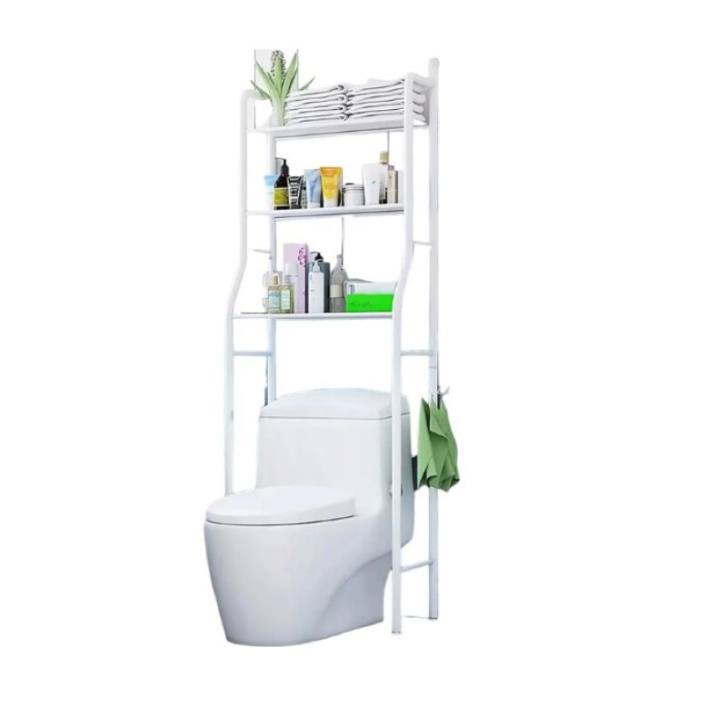 Estantería de Baño Reforzada de Metal Estantería de Baño Reforzada de Metal