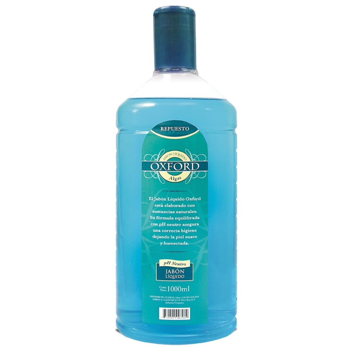 Jabón Liquido Oxford Algas Repuesto 1 Lt. 
