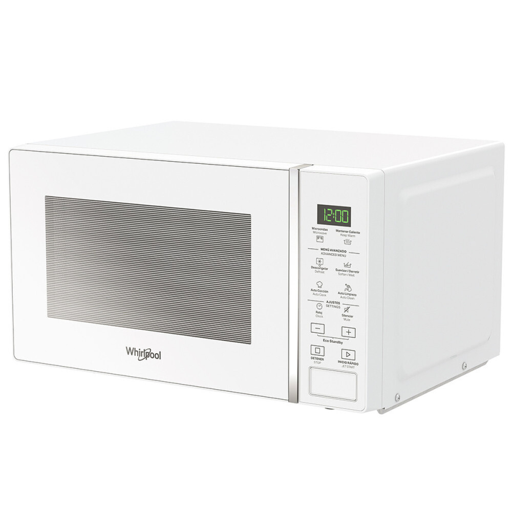 MICROONDAS WHIRLPOOL WMS20BZIM 20L S/ GRILL BLANCO Unica