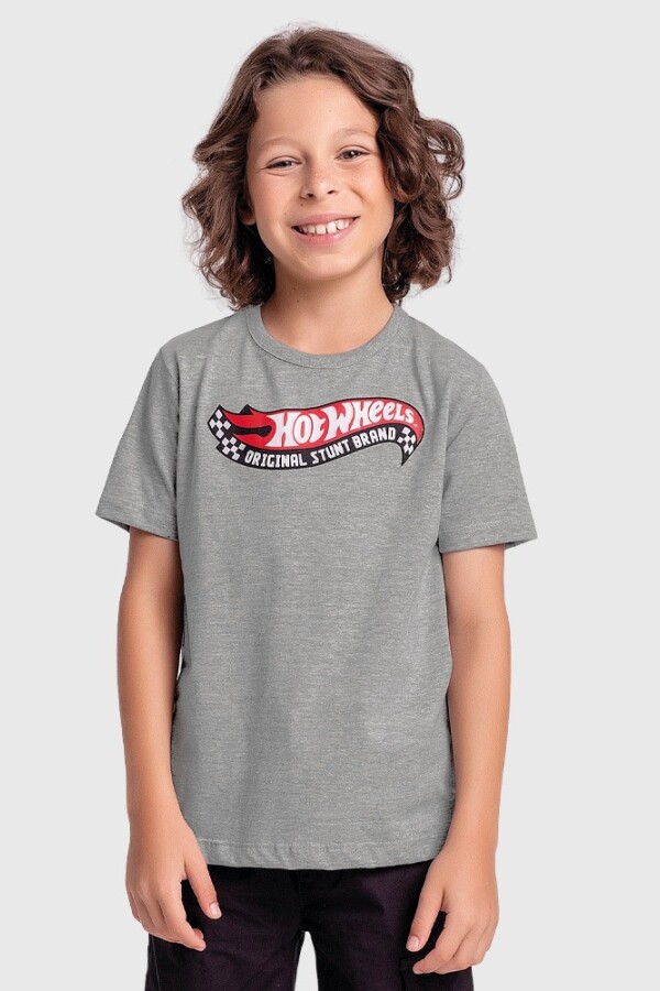 Remera Infantil. Gris
