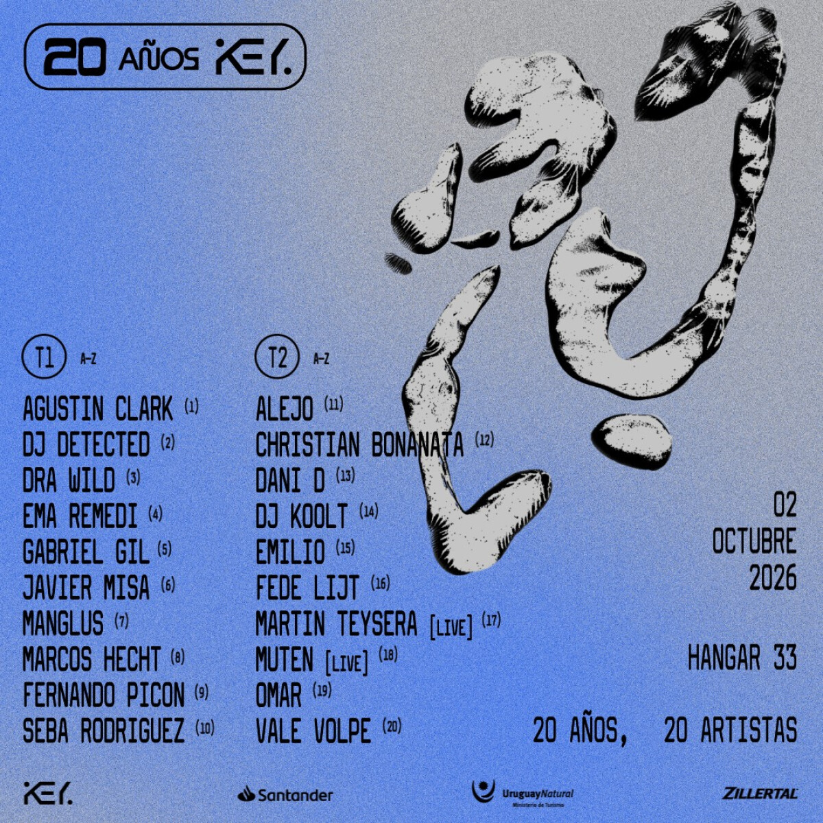 Key 20 años 20 artistas - General 