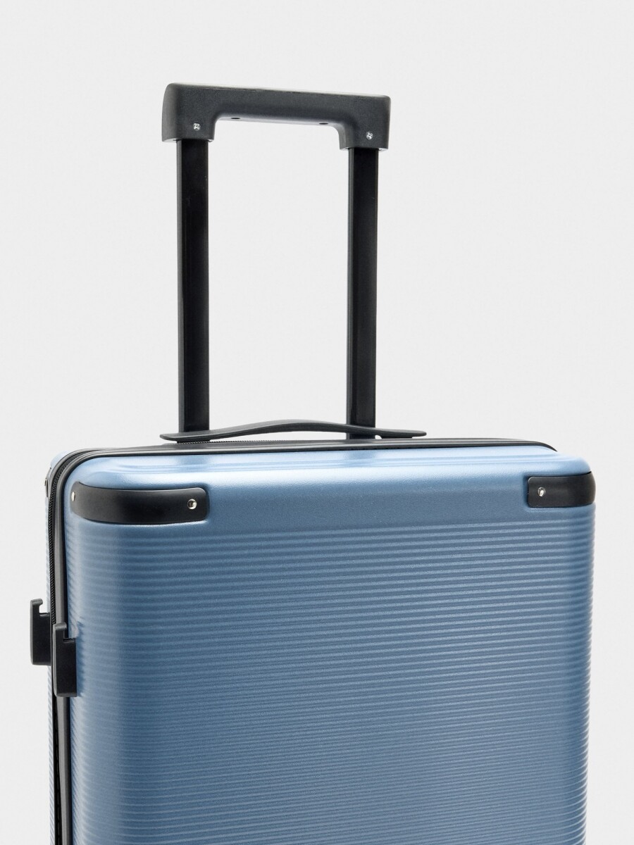 Maleta De Viaje Con Textura azul