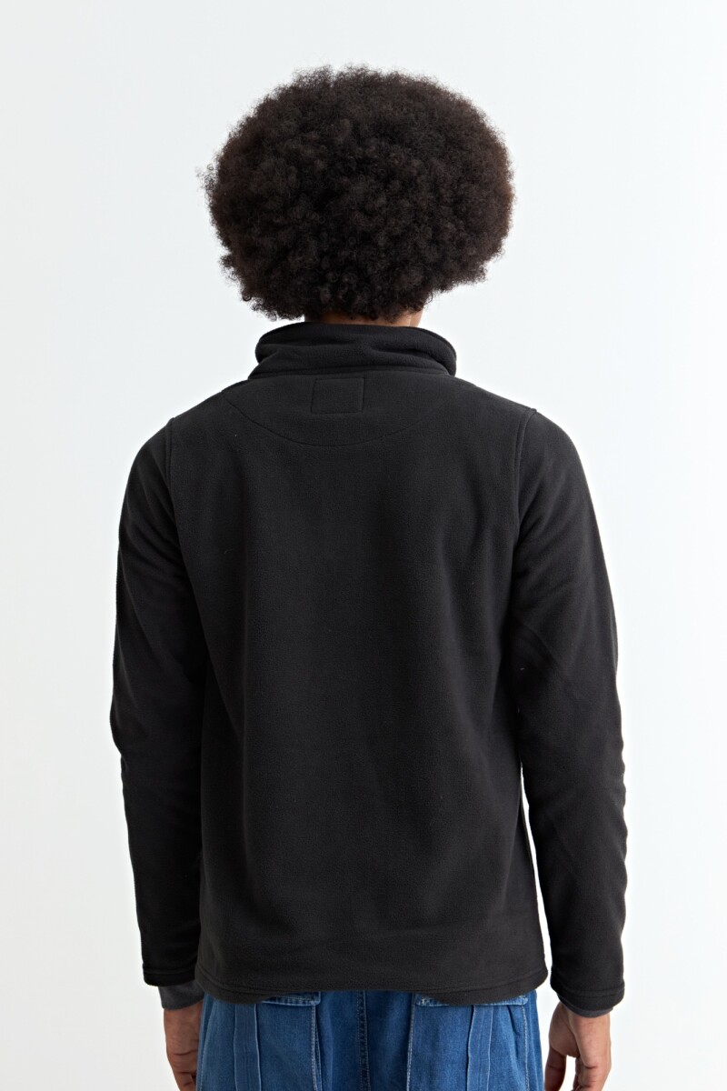 Buzo de polar NEGRO