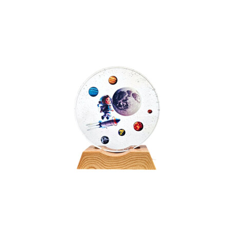 Lámpara Veladora con Luz LED Astronauta