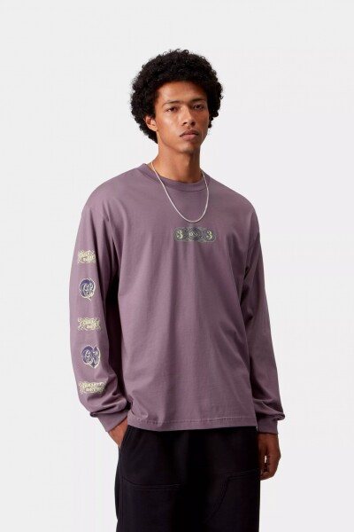 L/S 3 One 3 T-Shirt Violeta