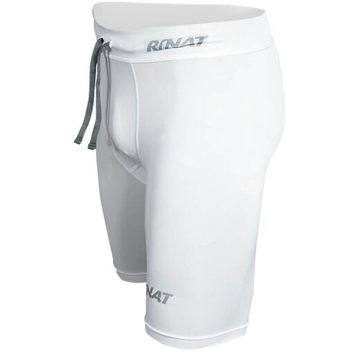 Calza Rinat Futbol Hombre Corta Under Plus Blanca S/C
