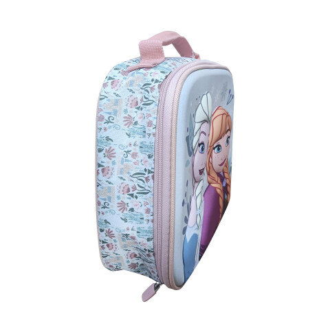 Lunchera 3D Térmica Escolar Frozen 22 x 22 cm Oficial U