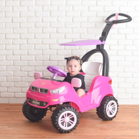 Auto a Pedal Biemme con Guía Easy Ride ROSA