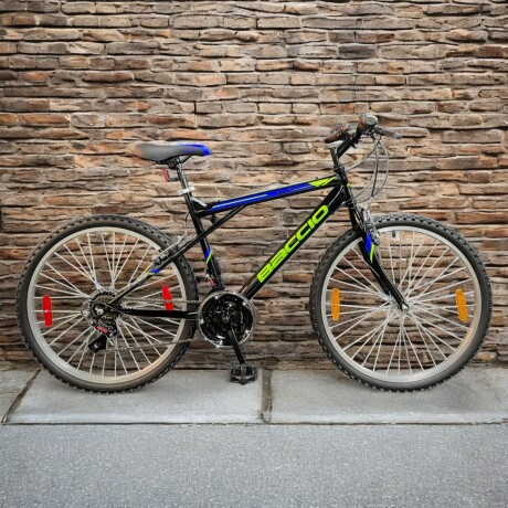 Bicicleta Baccio Alpina Man Montaña rodado 26 con 21 cambios NEGRO