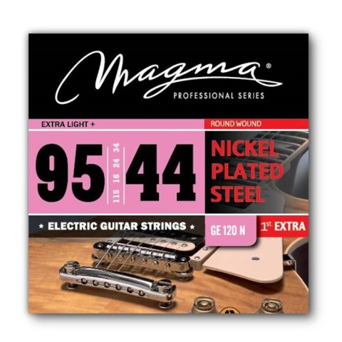 Encordado Guitarra Electrica Magma Nickel .0095 GE120N Unica