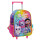 Mochila Escolar Gabby Dollhouse Infantil Con Carro 2
