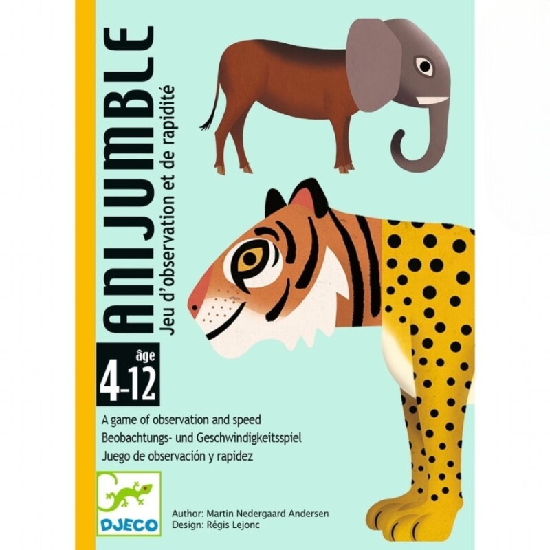 Juego De Cartas Anijumble Djeco Juego De Cartas Anijumble Djeco