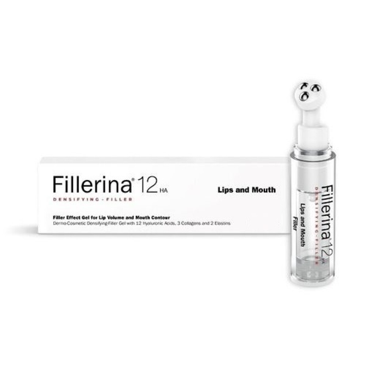 Gel Tratamiento Volumen De Labios Fillerina Grade 5 7 Ml. 