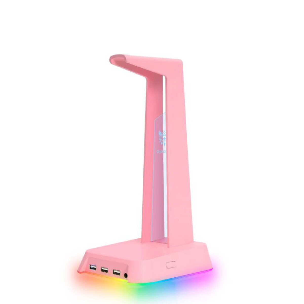 Soporte para Auriculares Hub USB ST2 Rgb - ROSA 