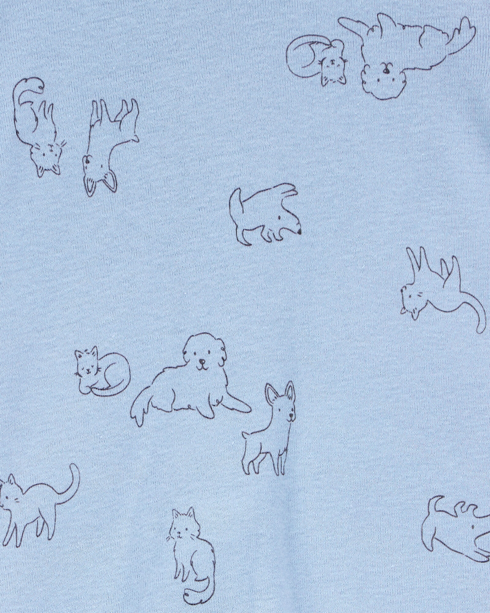 Set tres piezas de algodón, pijama, pelele y body, diseño perro Set tres piezas de algodón, pijama, pelele y body, diseño perro