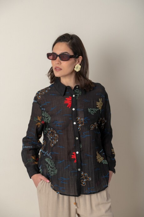 CAMISA MAR Negro