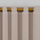 Barrote cortina de metal 2 m + 2 Soportes MARRON CLARO