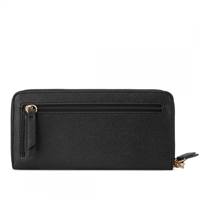 Small Leather Goods Mary Slg Zip Arnd Wrstlt Wlt Black