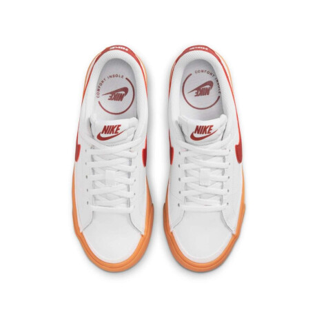 Championes Nike Court Legacy de Niños Blanco