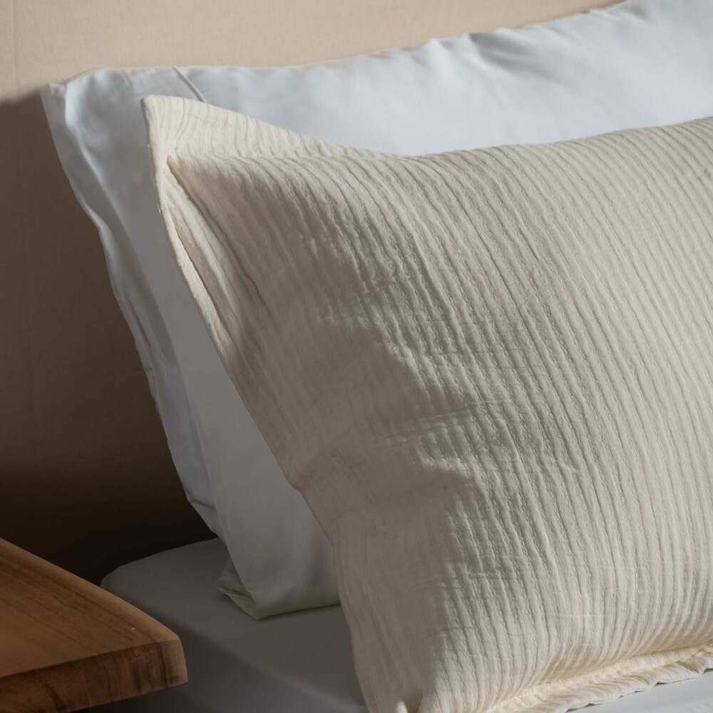 SET CUBRECAMA 2 PLAZAS ALGODON PANAL