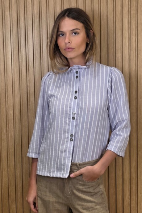 Camisa Carlita Raya Lila