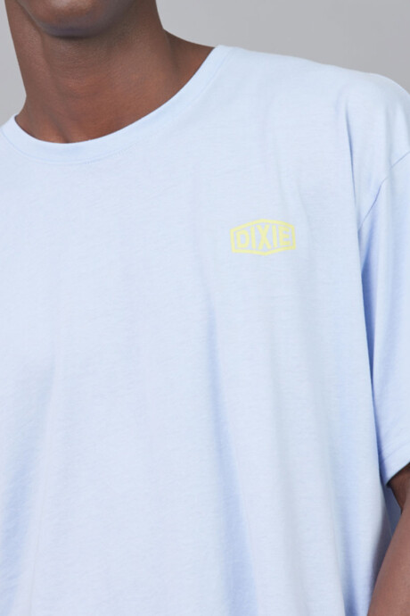 T-SHIRT AZUAI DIXIE Celeste