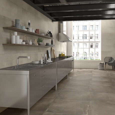 Porcelanato Beige Rustico Mate Rectificado 75X75Cm Piso Pared GAMAS DE BEIGE