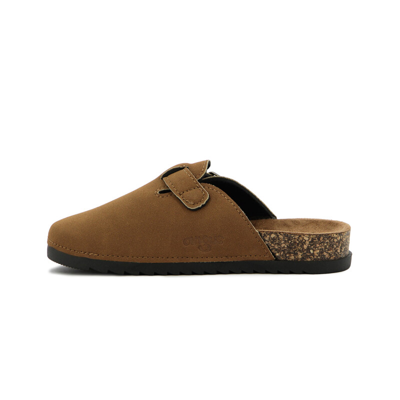 Zueco De Niños Angus C/hebilla Camel