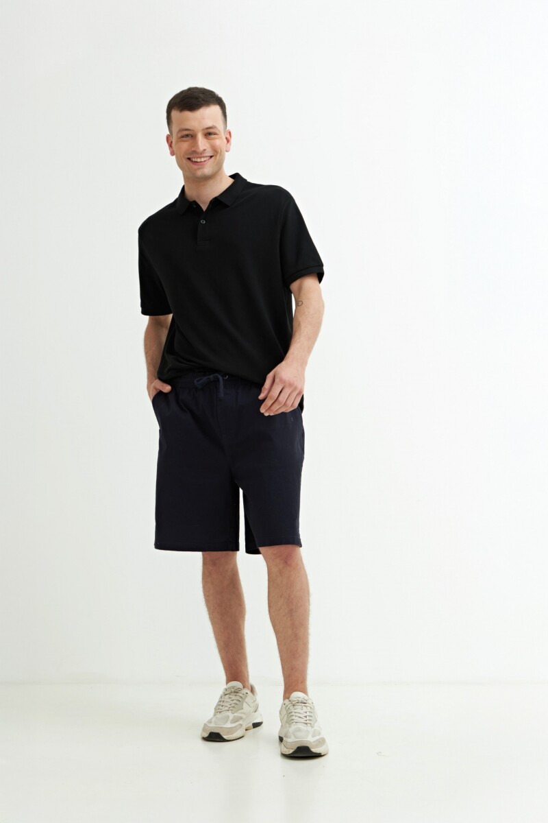 Short con elastico - Azul 