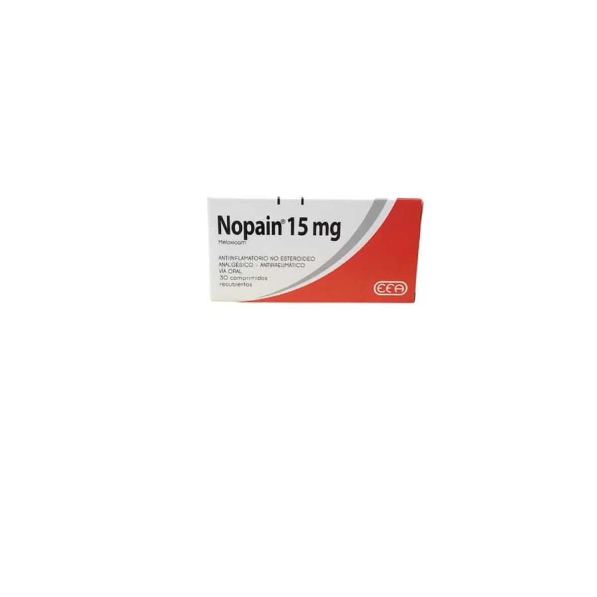 Analgésico Antiinflamatorio Nopain 15mg 30 Comprimidos 