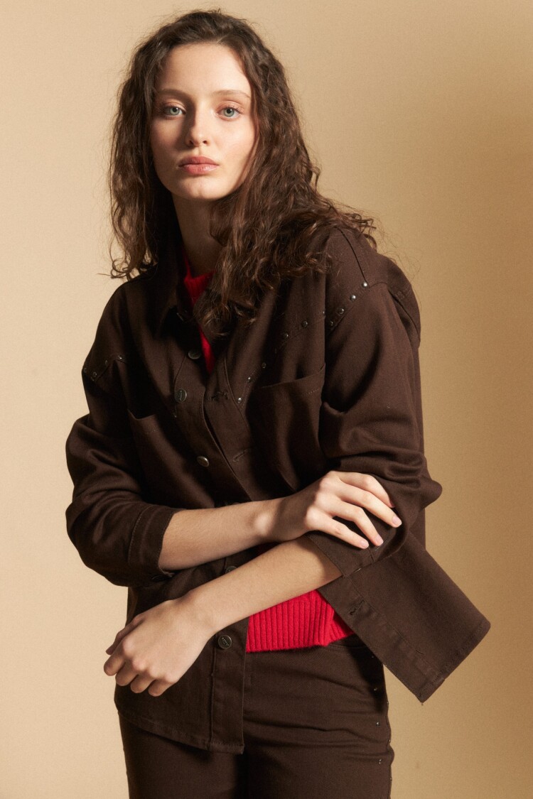 SOBRECAMISA DAFNE Chocolate