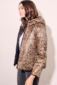 Campera Reversible Negro