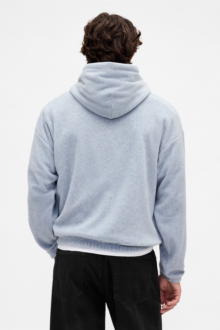 Canguro Logo Gap Polar Hombre Bc15 Lt Grey Heather