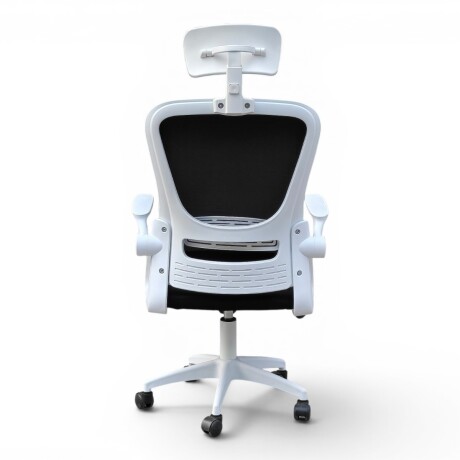 SILLA DE OFICINA ASIENTO ERGONÓMICA ESCRITORIO GIRATORIA REGULABLE APOYABRAZOS NEGRO
