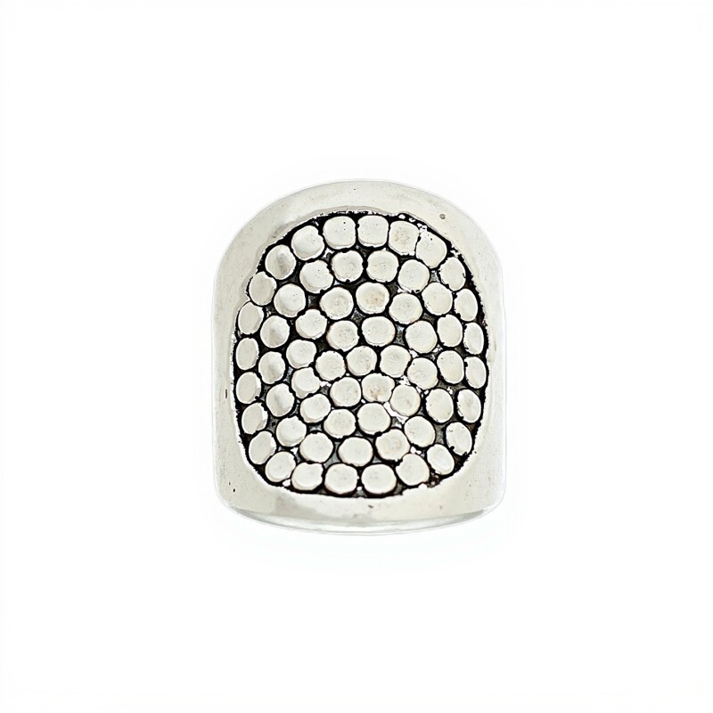 Anillo Puntos-Plata 925 Inflada-Sin Piedra-AN3121 sinpiedra