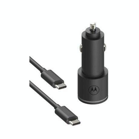 Cargador Para Auto MOTOROLA Turbopower 45W Dual Port USB-C Y USB-A Cargador Para Auto MOTOROLA Turbopower 45W Dual Port USB-C Y USB-A