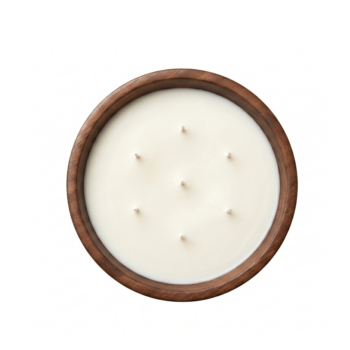 VELA AROMATICA RED C/BASE MADERA 25X5CM 