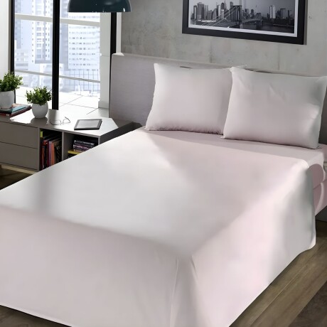 Juego Sábanas Richmond House 1 Plaza Y Media Lisa Rosa