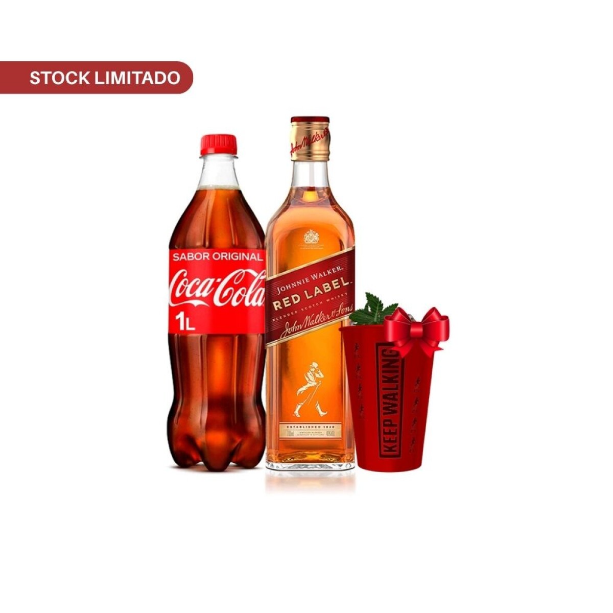 Combo Johnnie + de regalo vaso 