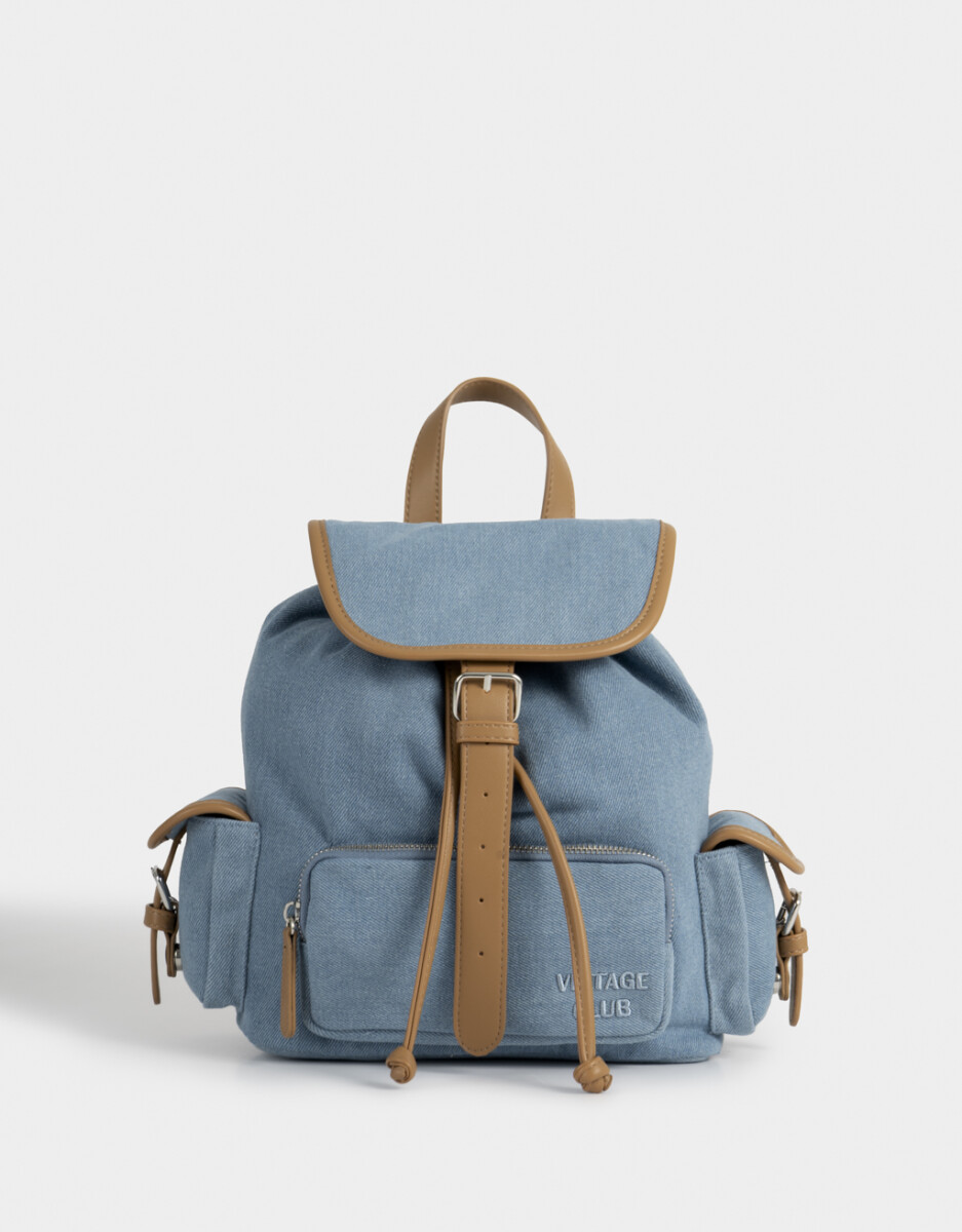 Mochila Denim Back To School 