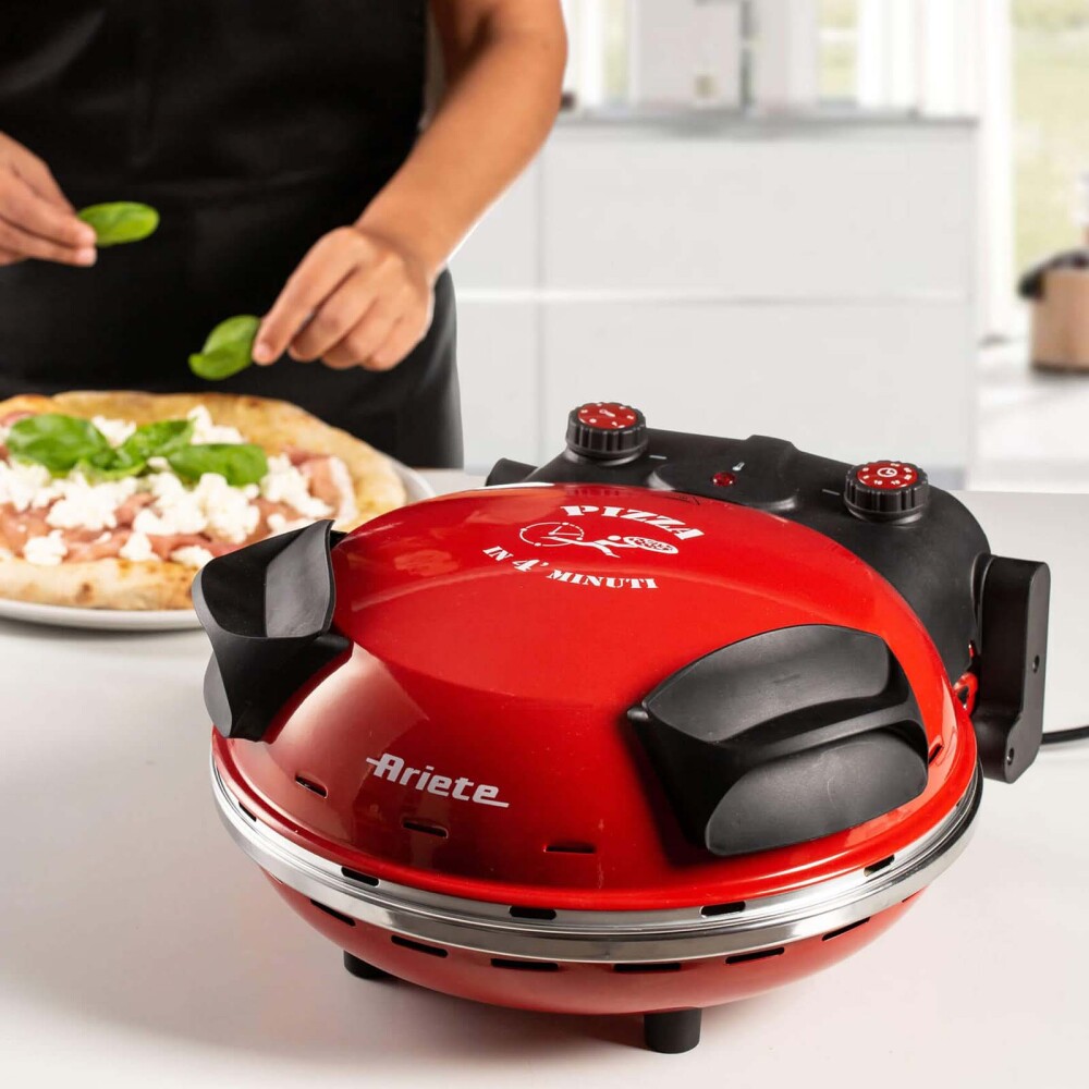 PIZZERIA EN 4 MINUTOS 400-GRADOS ROJO ARIETE 909