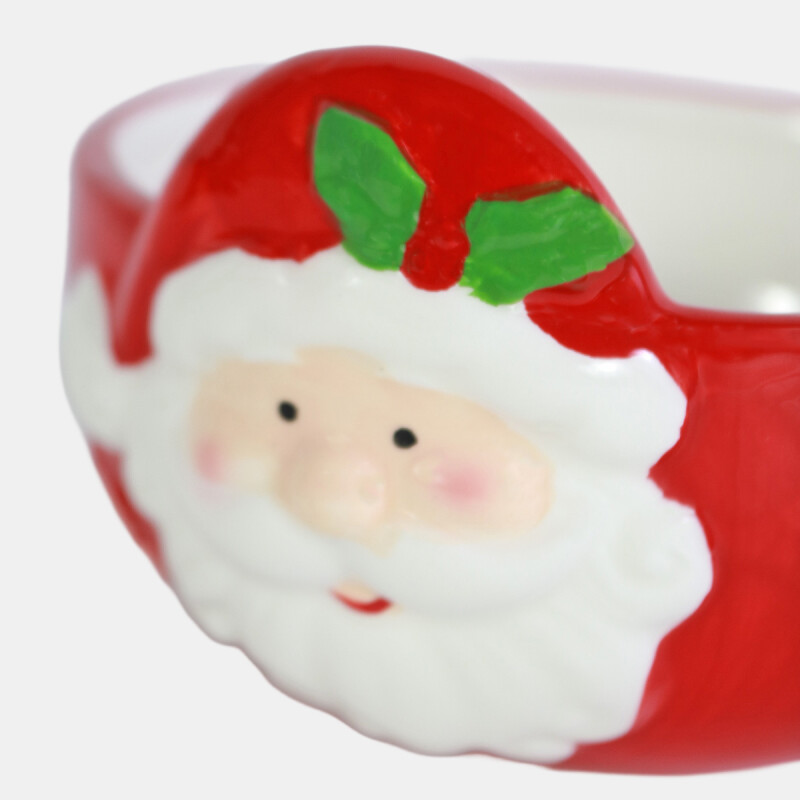BOWL CERAMICA DIS SANTA 14X13.5X8.5CM Unica